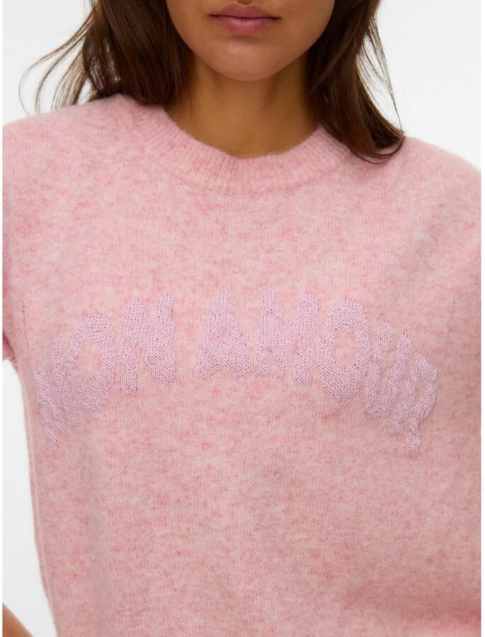Vero Moda Regular fit gebreide pullover met viscose model 'AMOREMIO' - Foto 2
