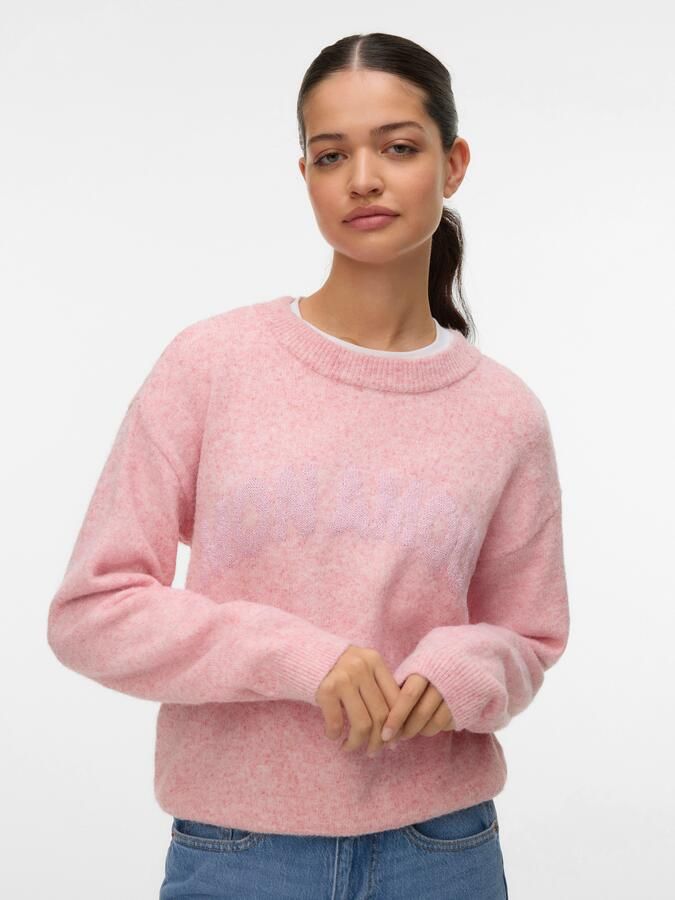 Vero Moda Regular fit gebreide pullover met viscose model 'AMOREMIO' - Foto 7