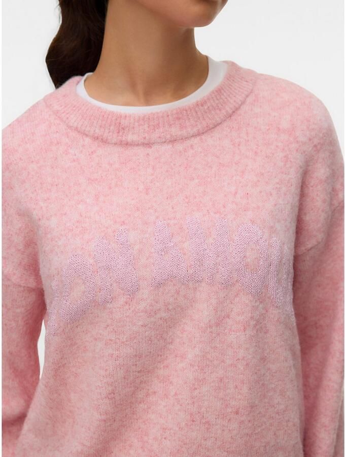 Vero Moda Regular fit gebreide pullover met viscose model 'AMOREMIO' - Foto 3