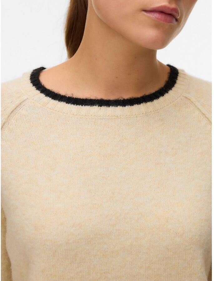 Vero Moda Gebreide trui VMAQUARIUS LS O-NECK RAGLAN PULLOVER BF - Foto 2