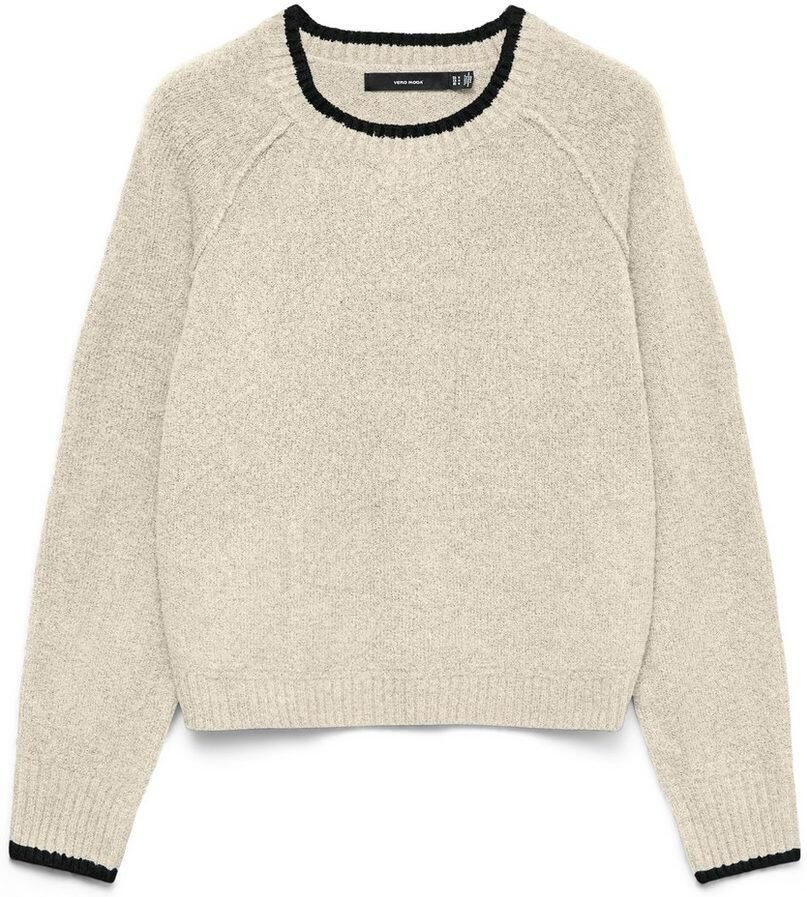 Vero Moda Gebreide trui VMAQUARIUS LS O-NECK RAGLAN PULLOVER BF