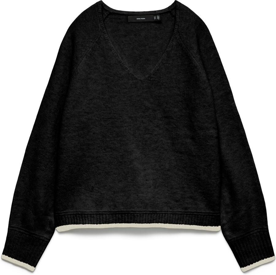 Vero Moda Gebreide trui VMAQUARIUS LS V-NECK RAGLAN PULLOVER BF