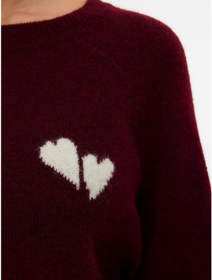 Vero Moda Gebreide trui VMBAM LS O-NECK PULLOVER BOO ENT - Foto 2