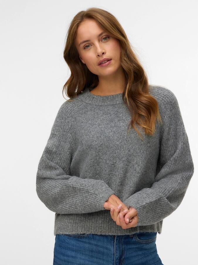 Vero Moda Gebreide trui VMBANG LS O-NECK PULLOVER BOO - Foto 5