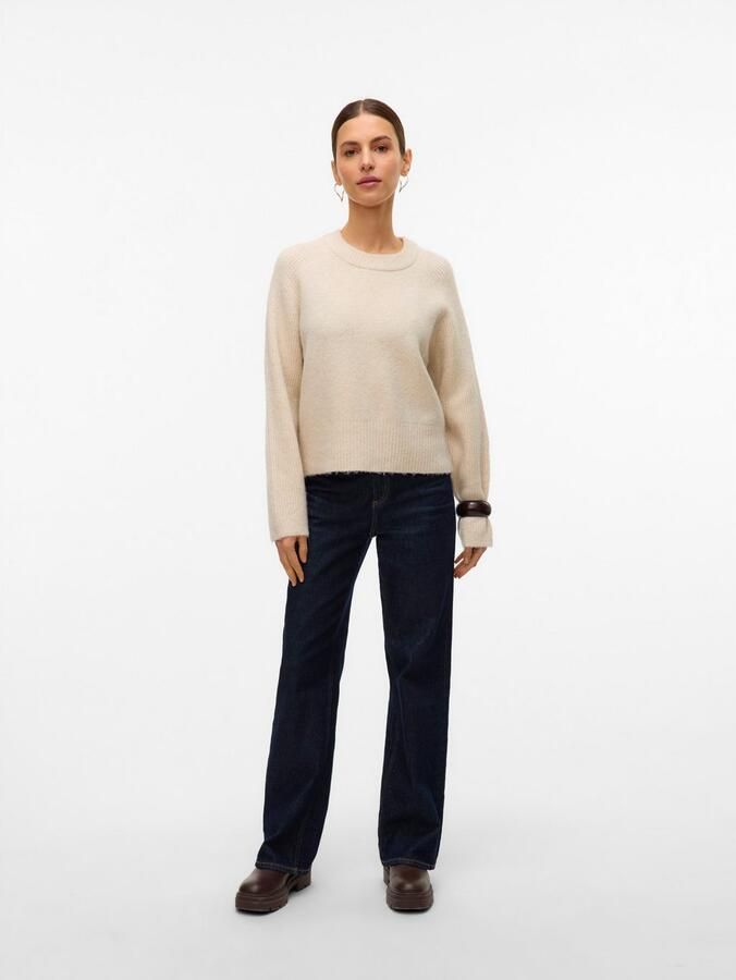 Vero Moda Gebreide trui VMBANG LS O-NECK PULLOVER BOO - Foto 4