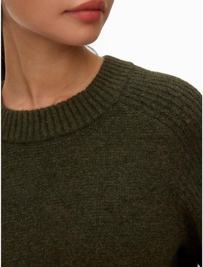 Vero Moda Gebreide trui VMBANG LS O-NECK PULLOVER BOO