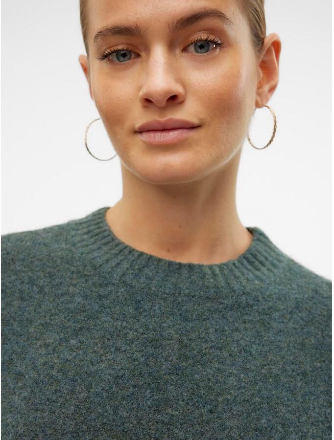 Vero Moda Gebreide trui VMBOOM LS O-NECK PULLOVER GA NOOS - Foto 3