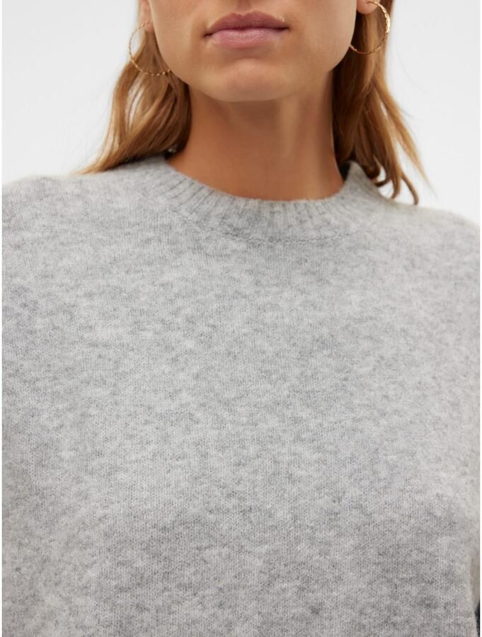 Vero Moda Gebreide trui VMBOOM LS O-NECK PULLOVER GA NOOS - Foto 3
