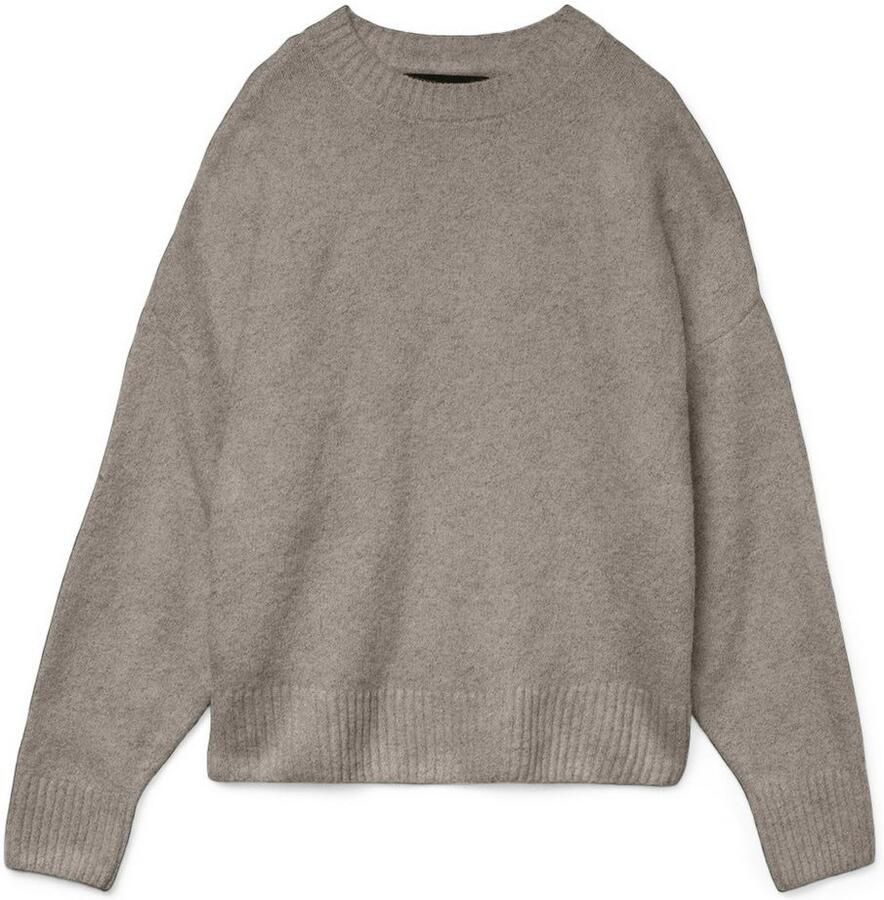 Vero Moda Gebreide trui VMBOOM LS O-NECK PULLOVER GA NOOS