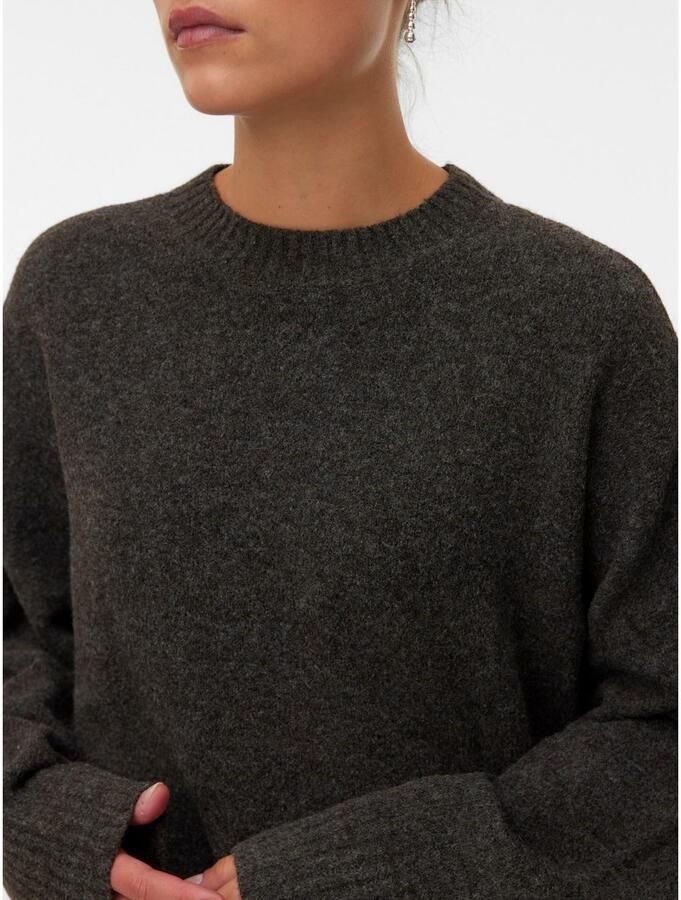 Vero Moda Gebreide trui VMBOOM LS O-NECK PULLOVER GA NOOS - Foto 2