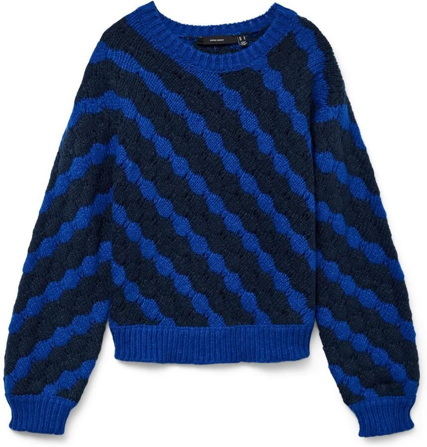 Vero Moda Gebreide trui VMBUBLY LS O-NECK PULLOVER BOO