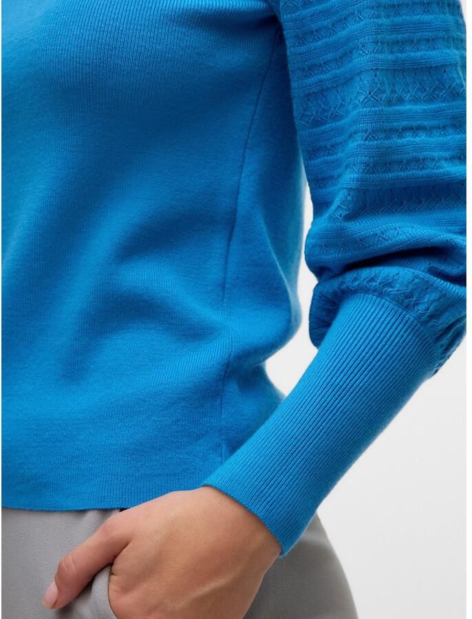 Vero Moda Gebreide trui VMHOLLYPOINTELLE LS O-NCK PULLOVE GA BOO - Foto 2