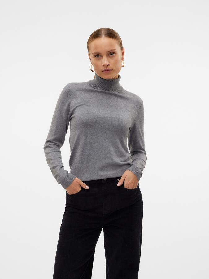 Vero Moda Gebreide trui VMIRIS LS ROLLNECK PULLOVER GA NOOS - Foto 8
