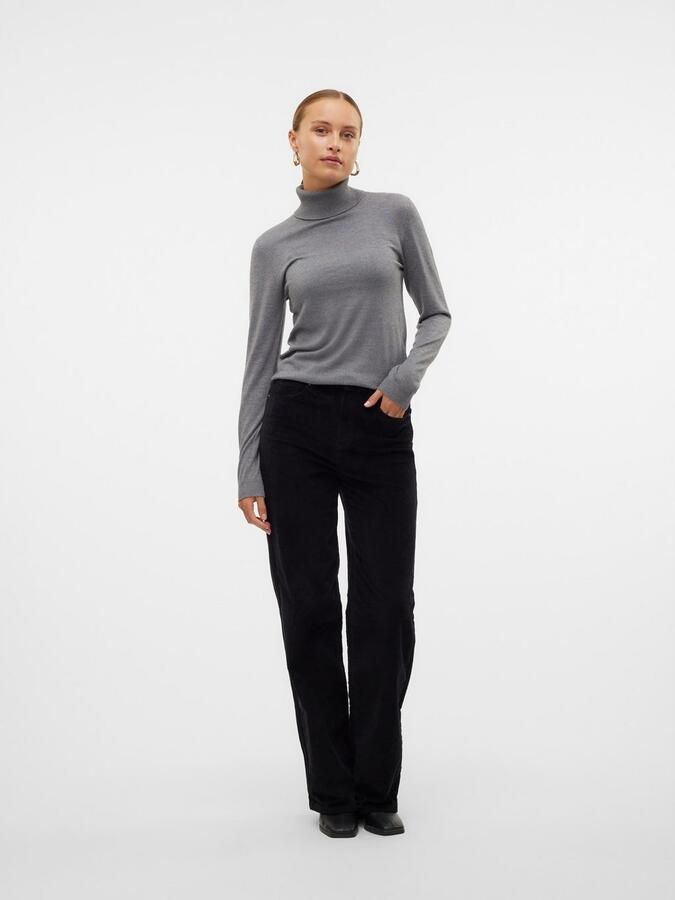 Vero Moda Gebreide trui VMIRIS LS ROLLNECK PULLOVER GA NOOS - Foto 6