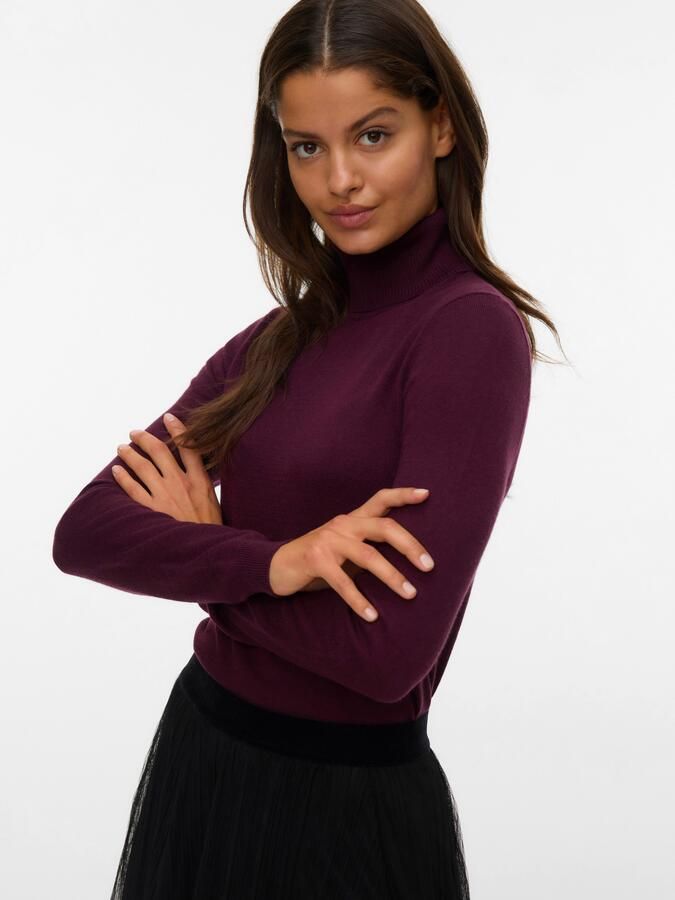 Vero Moda Gebreide trui VMIRIS LS ROLLNECK PULLOVER GA NOOS - Foto 5