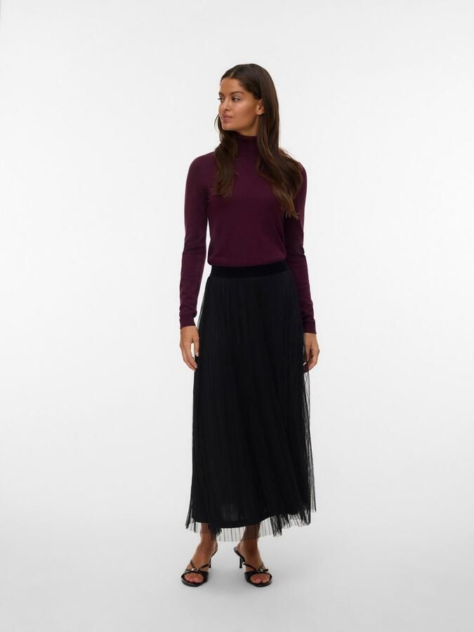 Vero Moda Gebreide trui VMIRIS LS ROLLNECK PULLOVER GA NOOS - Foto 3