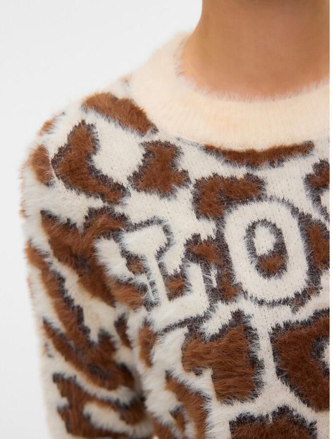 Vero Moda Gebreide trui VMJUNGLE LS O-NECK PULLOVER BOO - Foto 2