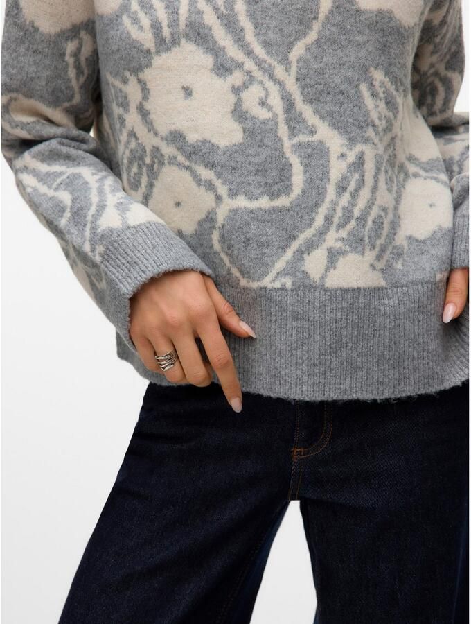 Vero Moda Gebreide trui VMKAILA LS O-NECK PULLOVER BOO - Foto 2