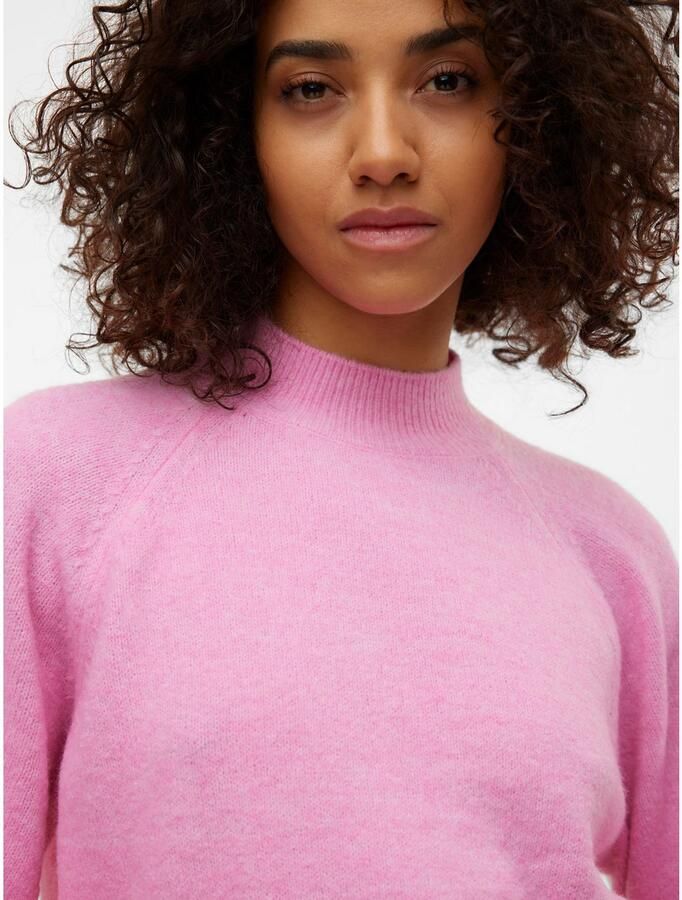 Vero Moda Gebreide trui VMLEAF LS HIGH NECK PULLOVER ENT - Foto 2