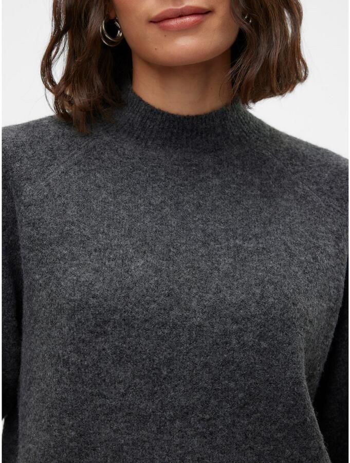 Vero Moda Gebreide trui VMLEAF LS HIGH NECK PULLOVER ENT - Foto 2