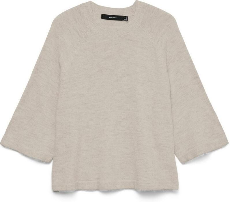 Vero Moda Gebreide trui VMLEFILE 3 4 O-NECK PULLOVER NOOS - Foto 4