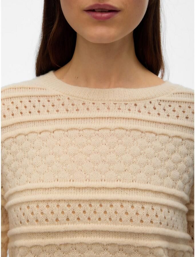 Vero Moda Gebreide trui VMLEO LS O-NECK PULLOVER BF - Foto 2