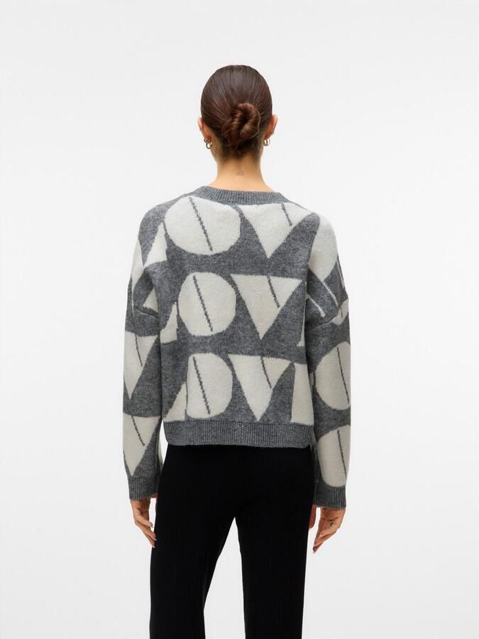 Vero Moda Regular fit gebreide pullover met wol model 'LOVE' - Foto 2
