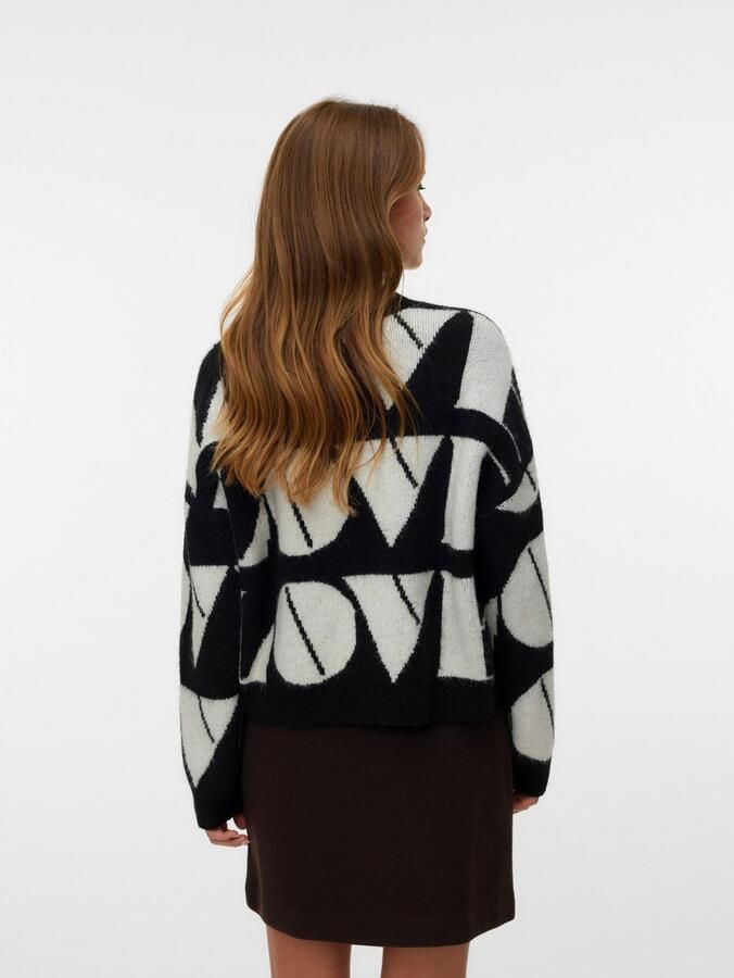 Vero Moda Regular fit gebreide pullover met wol model 'LOVE' - Foto 2
