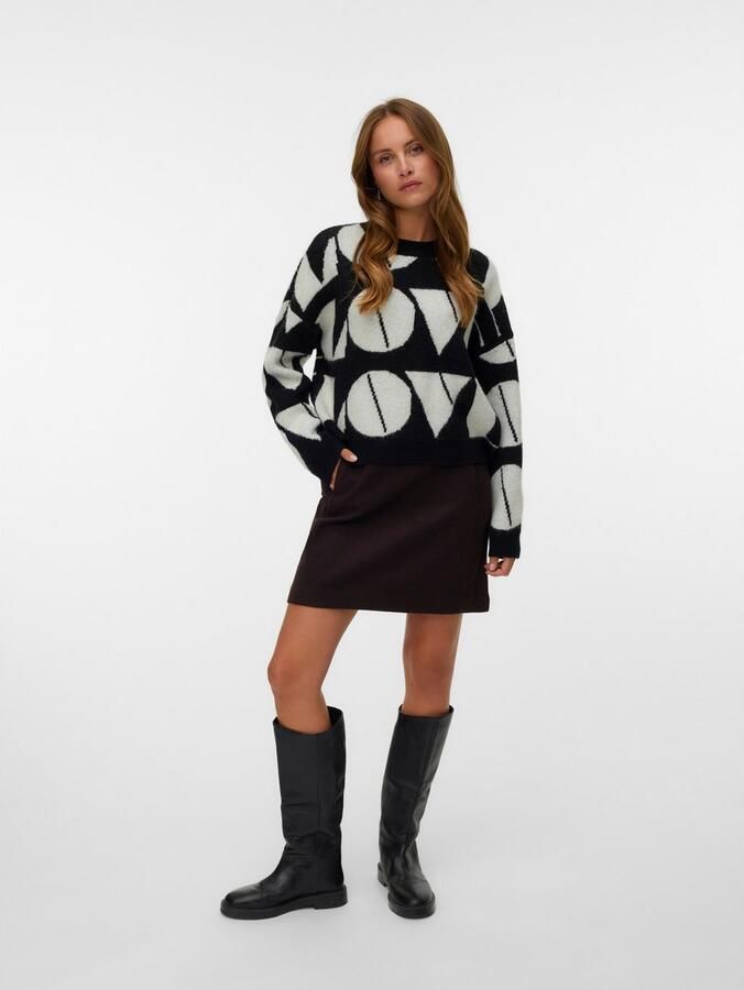 Vero Moda Regular fit gebreide pullover met wol model 'LOVE' - Foto 3