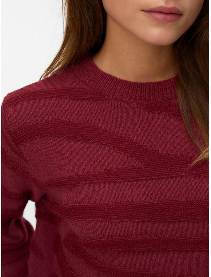 Vero Moda Gebreide trui VMMALOU LS O-NECK PULLOVER BOO - Foto 2