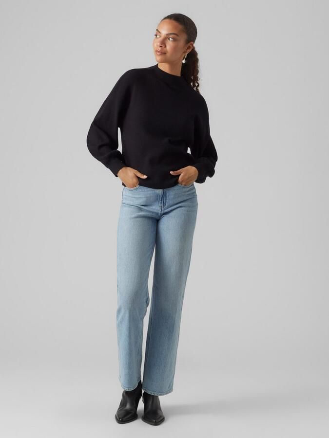 Vero Moda Regular fit gebreide pullover van viscosemix model 'NANCY' - Foto 4