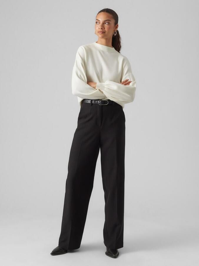 Vero Moda Pullover met extra brede schouders model 'NANCY' - Foto 3