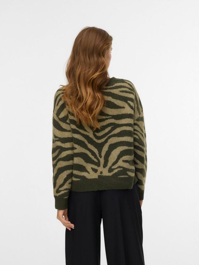 Vero Moda Gebreide trui VMNEWKAI LS O-NECK PULLOVER BOO - Foto 3