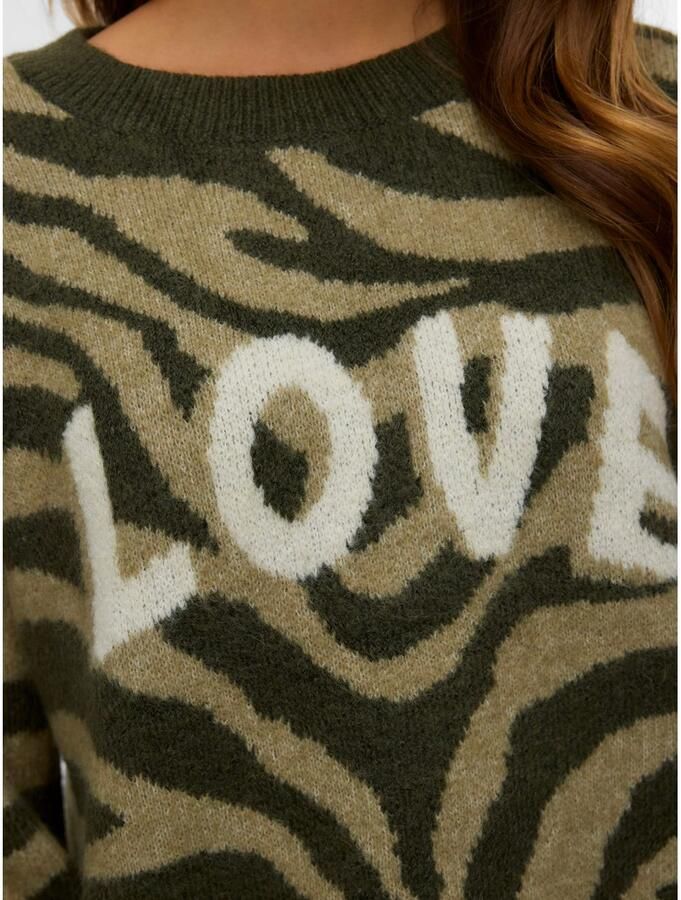 Vero Moda Gebreide trui VMNEWKAI LS O-NECK PULLOVER BOO - Foto 2