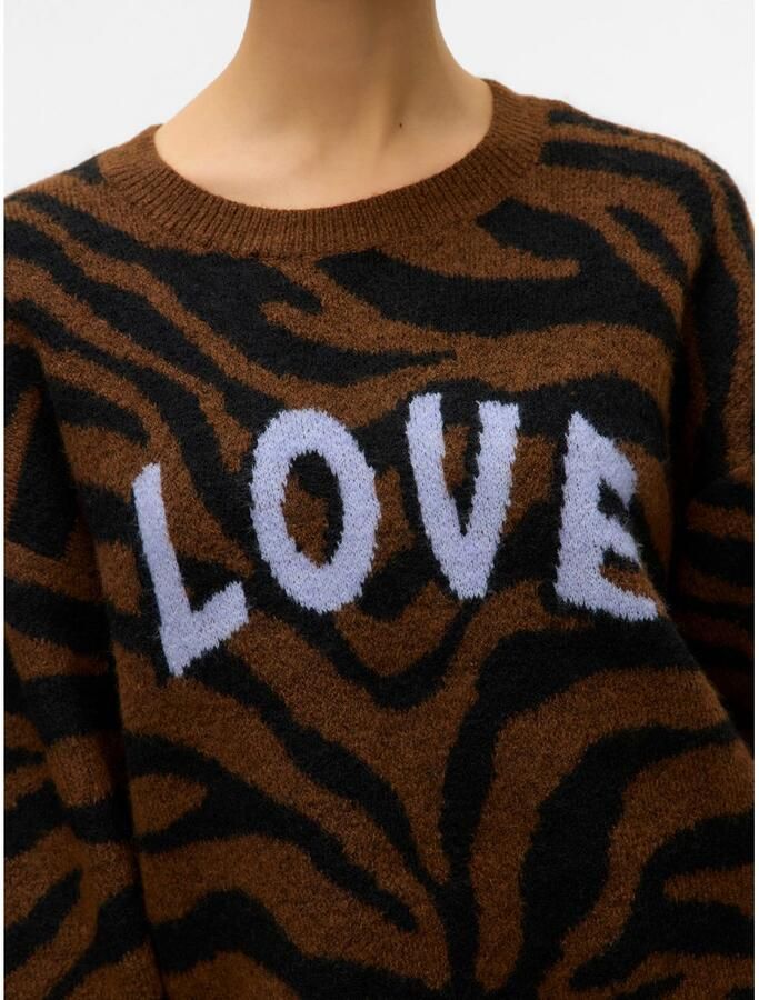 Vero Moda Regular fit gebreide pullover met wol modell 'NEWKAI' - Foto 2