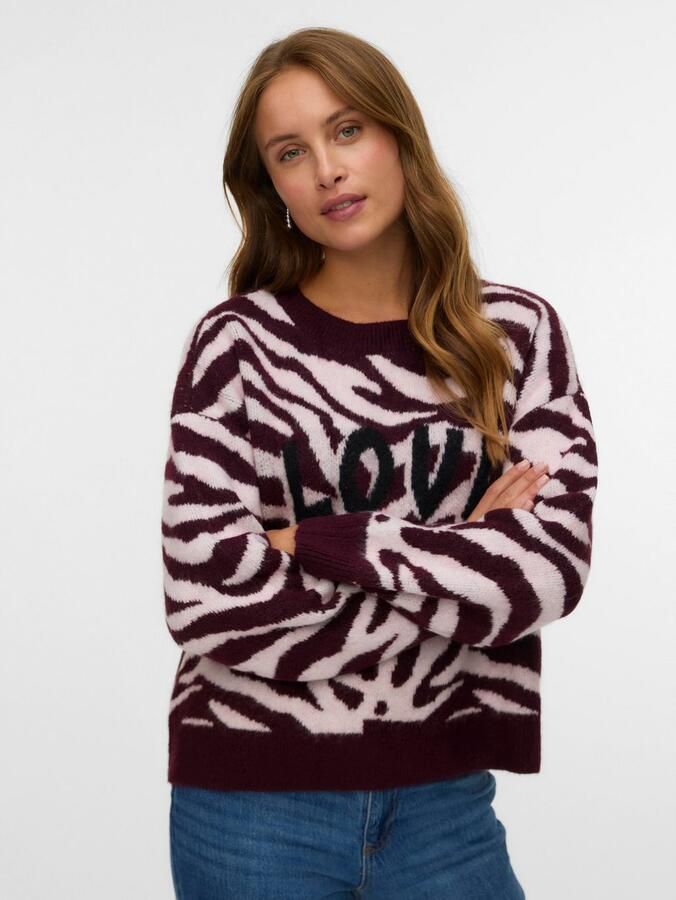Vero Moda Gebreide trui VMNEWKAI LS O-NECK PULLOVER BOO - Foto 5