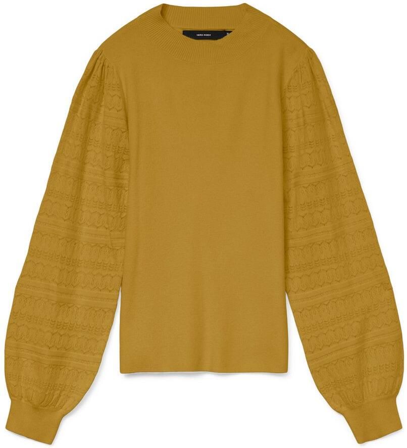 Vero Moda Gebreide trui VMNEWLIMONE LS HIGHNECK PULLOVER BOO