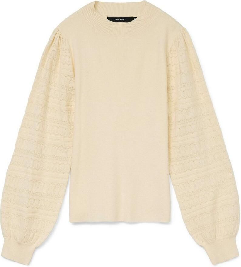 Vero Moda Gebreide trui VMNEWLIMONE LS HIGHNECK PULLOVER BOO - Foto 2