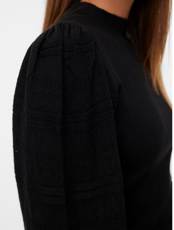 Vero Moda Gebreide trui VMNEWLIMONE LS HIGHNECK PULLOVER BOO - Foto 2