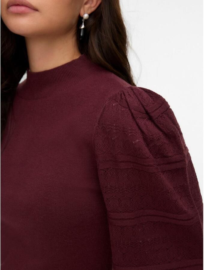 Vero Moda Gebreide trui VMNEWLIMONE LS HIGHNECK PULLOVER BOO - Foto 2