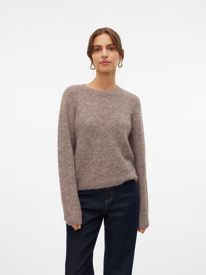 Vero Moda Gebreide trui VMNOVAH LS O-NECK PULLOVER GA NOOS - Foto 6