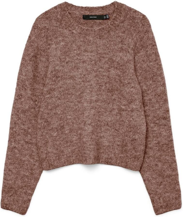 Vero Moda Gebreide trui VMNOVAH LS O-NECK PULLOVER GA NOOS