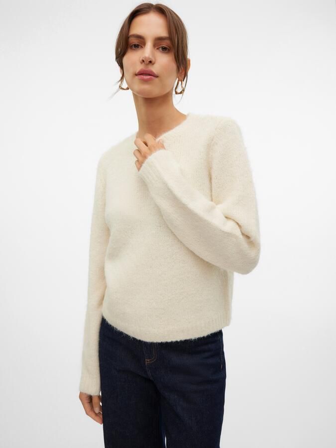 Vero Moda Regular fit gebreide pullover met wol model 'NOVAH' - Foto 6
