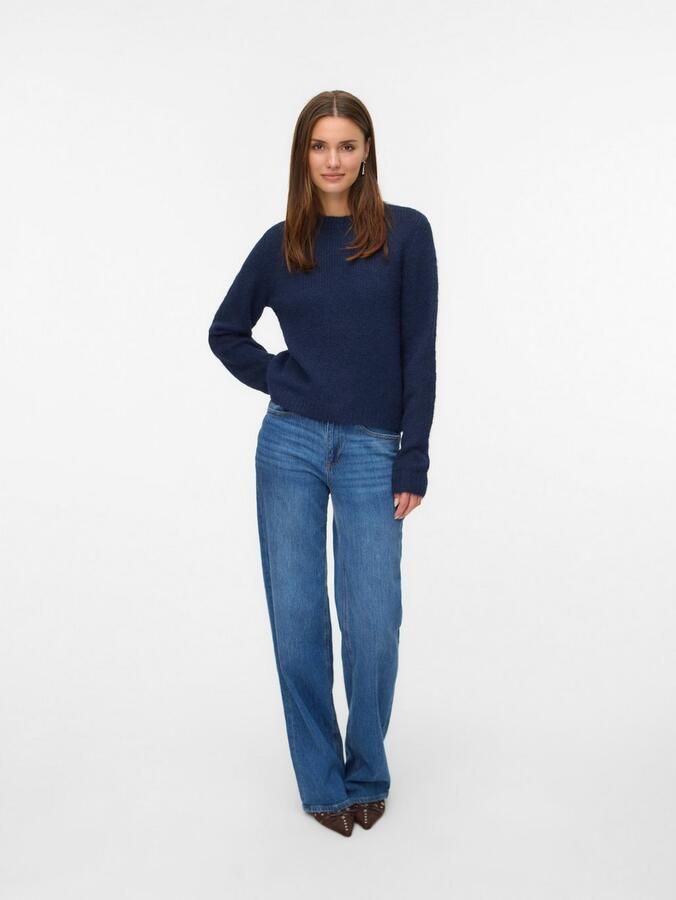 Vero Moda Gebreide trui VMNOVAH LS O-NECK PULLOVER GA NOOS - Foto 2