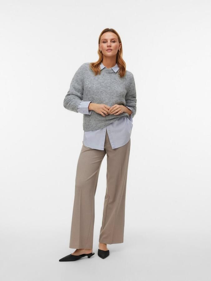 Vero Moda Regular fit gebreide pullover met wol model 'NOVAH' - Foto 5