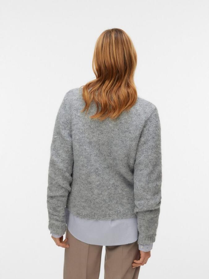 Vero Moda Regular fit gebreide pullover met wol model 'NOVAH' - Foto 6