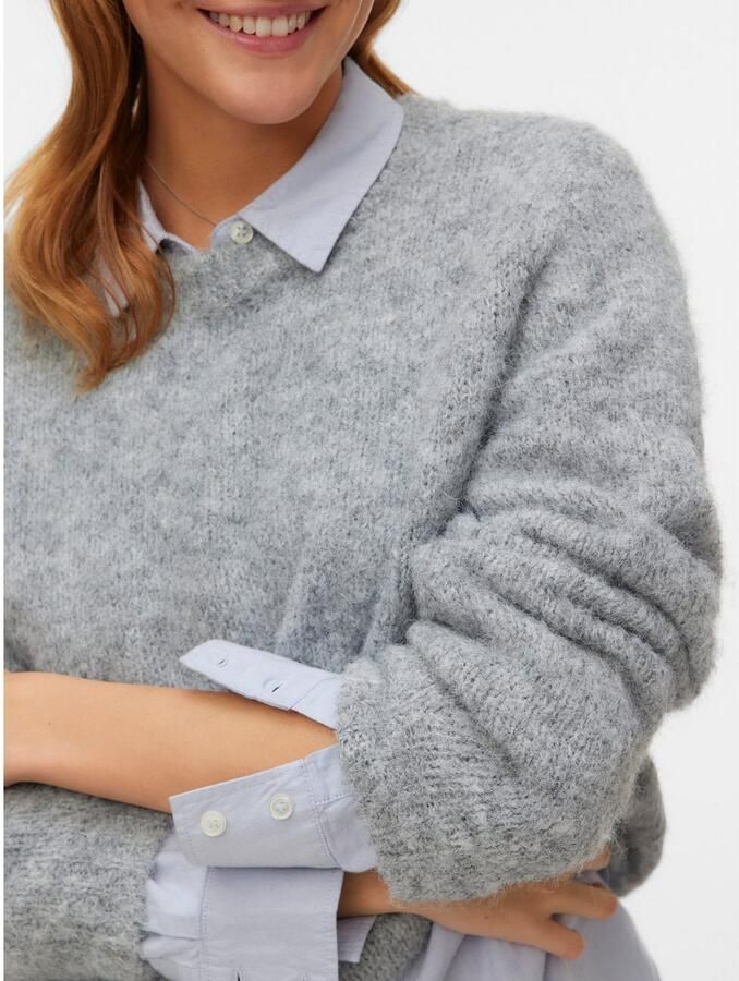 Vero Moda Regular fit gebreide pullover met wol model 'NOVAH' - Foto 3
