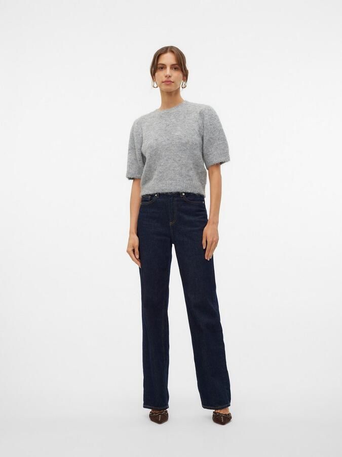 Vero Moda Regular fit gebreide pullover met pofmouwen model 'NOVAH' - Foto 4