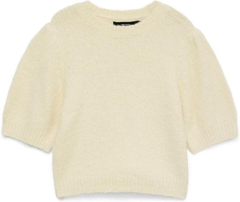 Vero Moda Regular fit gebreide pullover met pofmouwen model 'NOVAH' - Foto 6