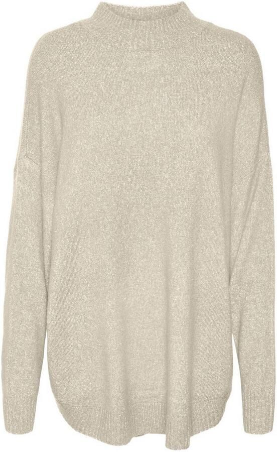 Vero Moda Gebreide trui VMPLAZA LS HIGHNECK LONG PULLOVER GA BOO - Foto 6